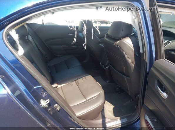 19UUB2F38HA000263 2017 ACURA TLX Blue VIN կոդի պիտակի տեսք