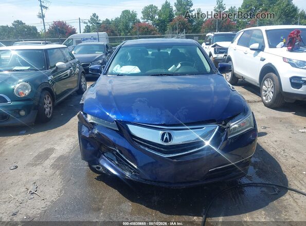 19UUB2F38HA000263 2017 ACURA TLX Blue Սարքավորումների վահանակի տեսք