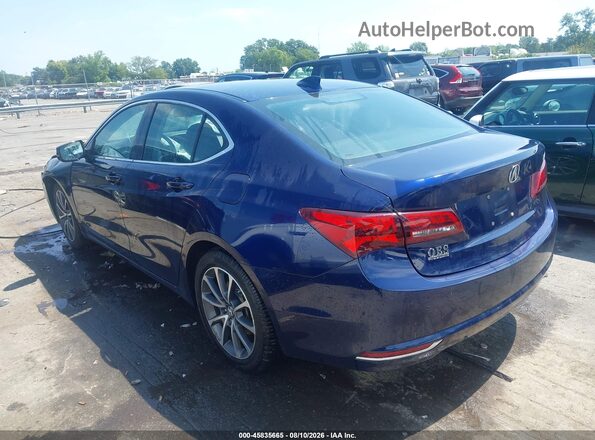 19UUB2F38HA000263 2017 ACURA TLX Blue Սալոնի 360 աստիճան տեսք