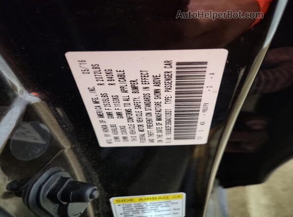 19UUB2F39GA010931 2016 ACURA TLX Brown Widok komory silnika