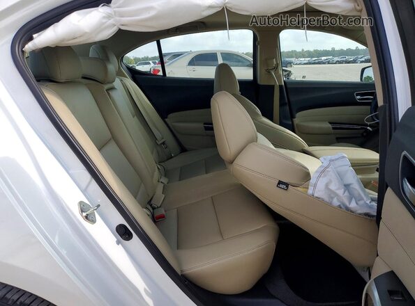 19UUB2F39KA004944 2019 ACURA TLX White Вид задніх сидінь