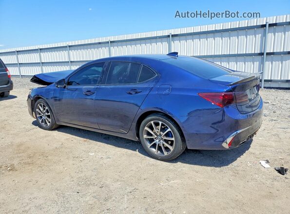19UUB2F3XLA000743 2020 ACURA TLX Blue Հետևի ձախ
