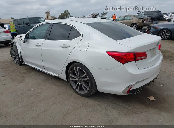 19UUB2F44KA010031 2019 ACURA TLX White უკანა მარცხენა