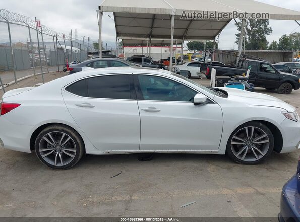 19UUB2F44KA010031 2019 ACURA TLX White უკანა სალონის ხედი