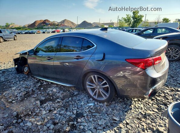 19UUB2F45LA001856 2020 ACURA TLX Gray უკანა მარცხენა