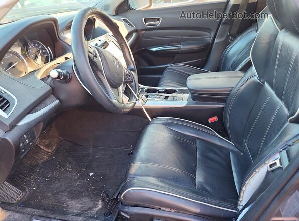 19UUB2F45LA001856 2020 ACURA TLX Gray წინა სალონის ხედი