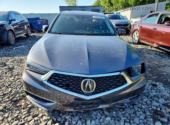 19UUB2F45LA001856 2020 ACURA TLX Gray წინა ხედი