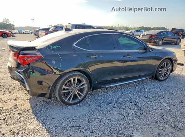 19UUB2F48KA000313 2019 ACURA TLX Black Задня права чверть