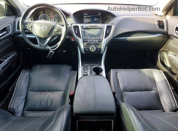 19UUB2F48KA000313 2019 ACURA TLX Black Вид панелі приладів