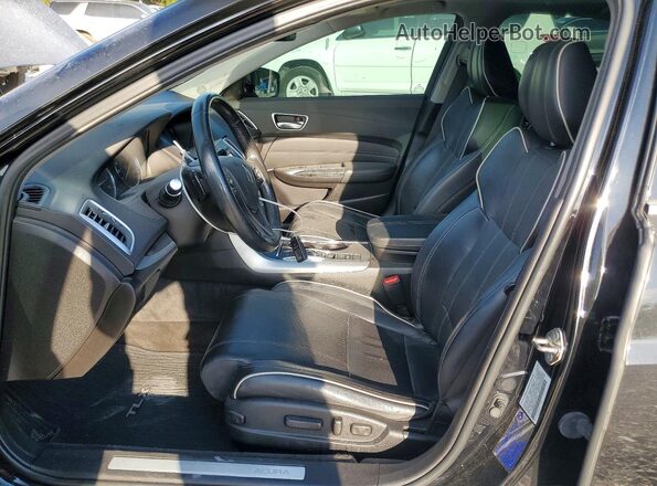 19UUB2F48KA000313 2019 ACURA TLX Black Вид салону спереду