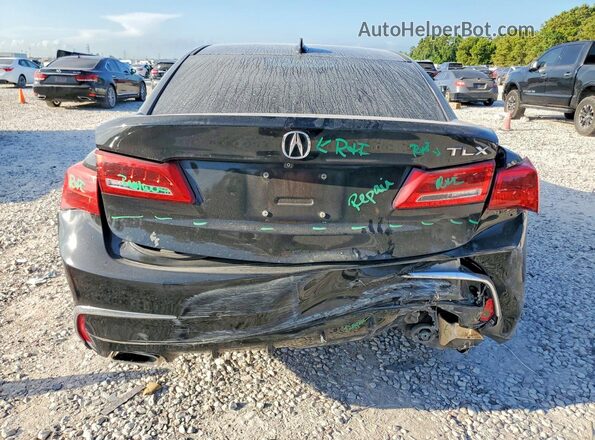 19UUB2F48KA000313 2019 ACURA TLX Black Вид ззаду