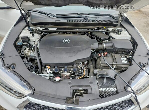 19UUB2F48LA002564 2020 ACURA TLX White Widok wnętrza z tyłu