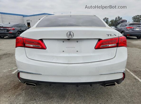 19UUB2F48LA002564 2020 ACURA TLX White Widok z tyłu