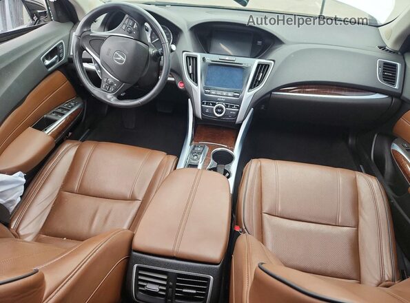 19UUB2F48LA002564 2020 ACURA TLX White Widok deski rozdzielczej