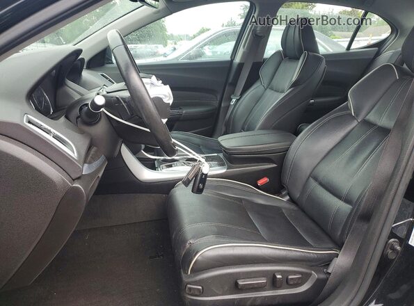 19UUB2F49KA006301 2019 ACURA TLX Черный Вид салона спереди