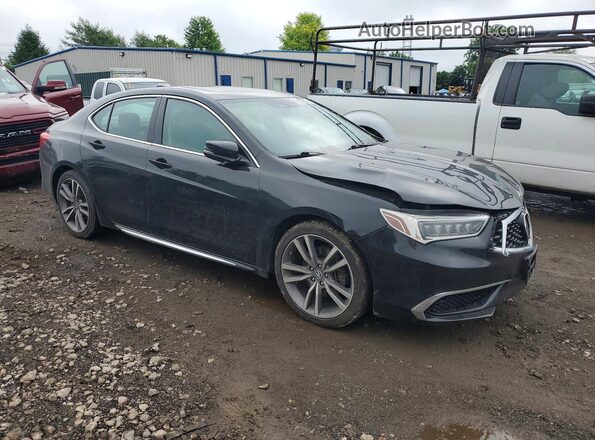 19UUB2F49KA006301 2019 ACURA TLX Черный Передняя правая четверть