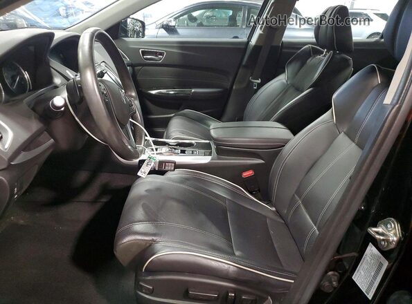 19UUB2F49KA007402 2019 ACURA TLX Black Вид салону спереду