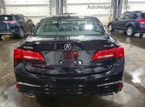 19UUB2F49KA007402 2019 ACURA TLX Black Вид ззаду