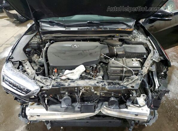 19UUB2F49KA007402 2019 ACURA TLX Black Вид задньої частини салону