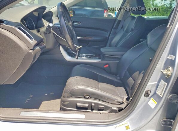 19UUB2F51GA011945 2016 ACURA TLX Silver წინა სალონის ხედი