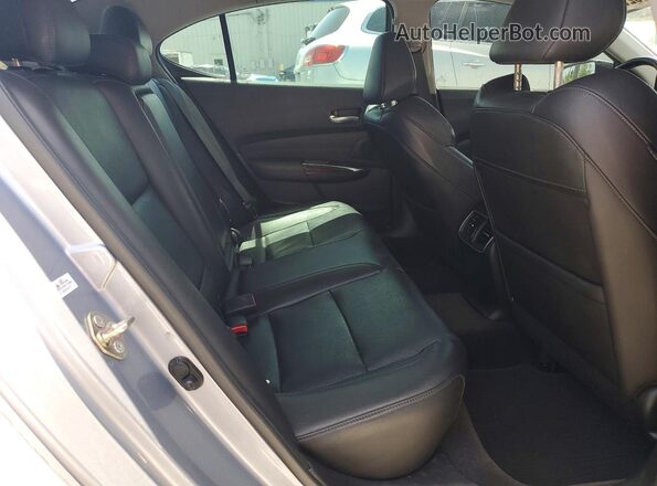 19UUB2F51GA011945 2016 ACURA TLX Silver უკანა სავარძლების ხედი