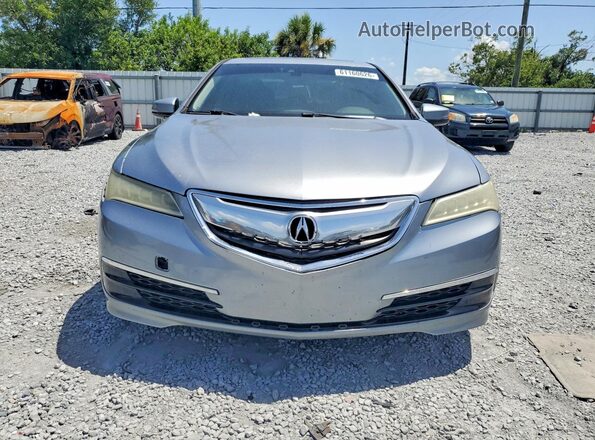 19UUB2F51GA011945 2016 ACURA TLX Silver წინა ხედი