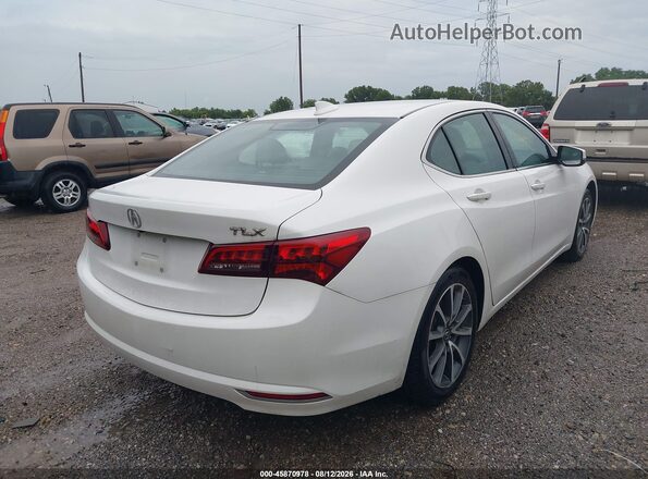 19UUB2F52ga003966 2016 ACURA TLX Белый Задняя правая четверть
