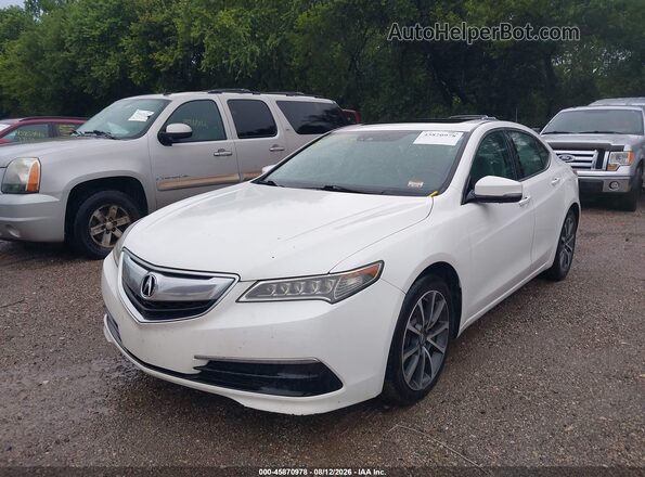 19UUB2F52ga003966 2016 ACURA TLX Белый Передняя левая четверть