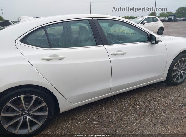 19UUB2F52ga003966 2016 ACURA TLX Белый Вид задней части салона