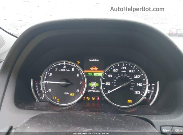 19UUB2F52ga003966 2016 ACURA TLX Белый Вид задних сидений