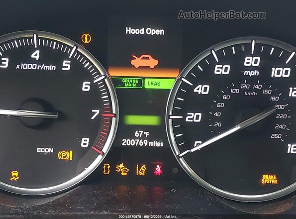 19UUB2F52ga003966 2016 ACURA TLX Белый 