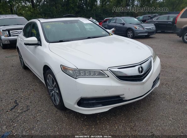 19UUB2F52ga003966 2016 ACURA TLX Белый Вид спереди