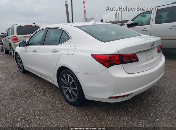 19UUB2F52ga003966 2016 ACURA TLX Белый Задняя левая четверть