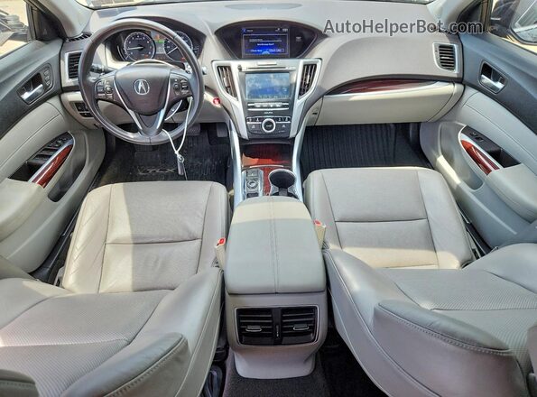 19UUB2F53GA009694 2016 ACURA TLX Black Vista del salpicadero