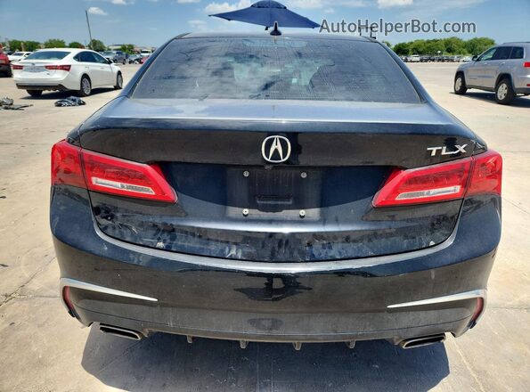 19UUB2F53JA002039 2018 ACURA TLX Black Հետևի տեսք