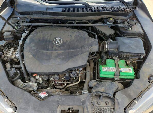 19UUB2F53JA002039 2018 ACURA TLX Black Սալոնի հետևի տեսք