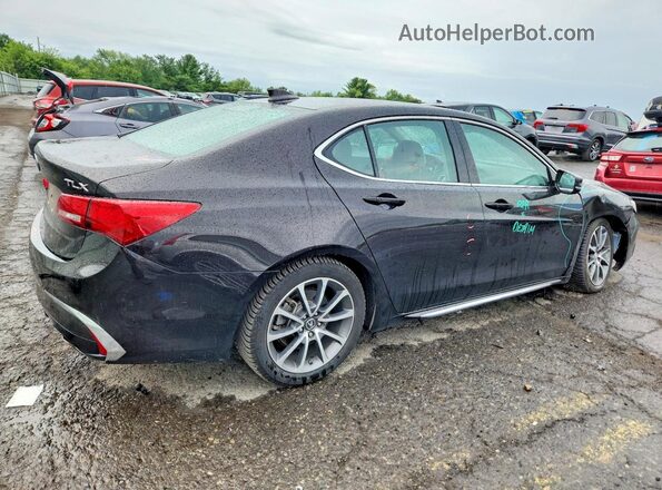 19UUB2F53JA002901 2018 ACURA TLX Black Trasero derecho
