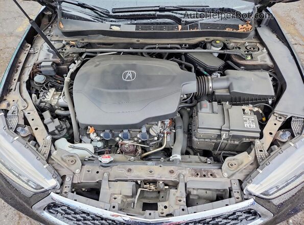 19UUB2F53JA002901 2018 ACURA TLX Black Vista interior trasera