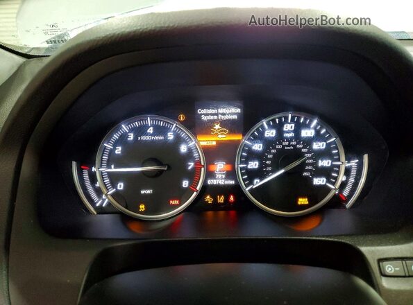 19UUB2F53JA006897 2018 ACURA TLX Silver Vista del cuadro de instrumentos