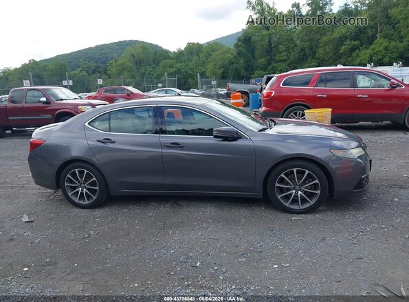 19UUB2F54HA003226 2017 ACURA TLX Gray Vista interior trasera