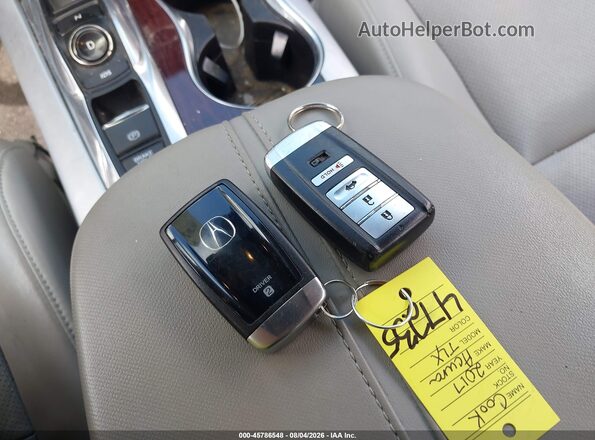 19UUB2F54HA003226 2017 ACURA TLX Gray Vista del salpicadero