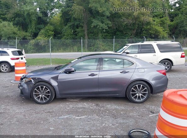 19UUB2F54HA003226 2017 ACURA TLX Gray Vista interior de 360 grados
