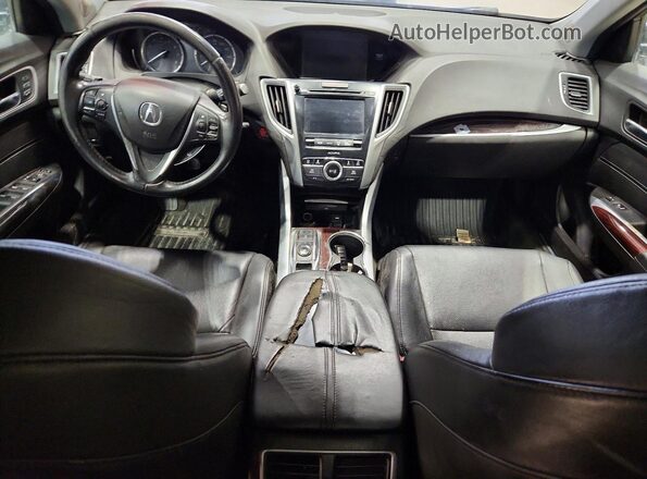19UUB2F55GA007168 2016 ACURA TLX Серый Вид панели приборов