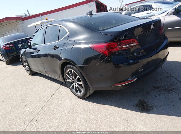 19UUB2F55GA010474 2016 ACURA TLX Черный Задняя левая четверть