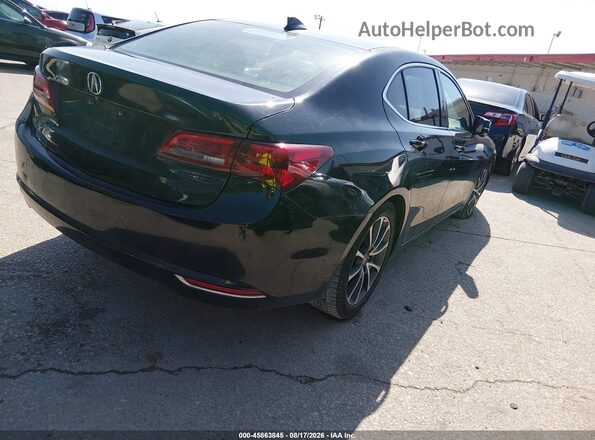19UUB2F55GA010474 2016 ACURA TLX Черный Задняя правая четверть