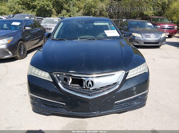 19UUB2F55GA010474 2016 ACURA TLX Черный Вид панели приборов