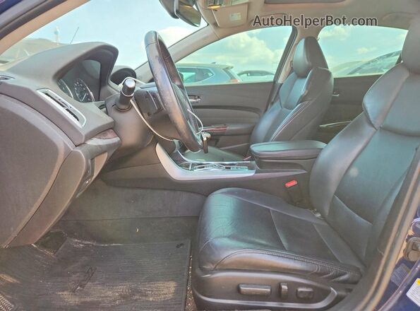 19UUB2F55HA002912 2017 ACURA TLX Blue Vista interior delantera