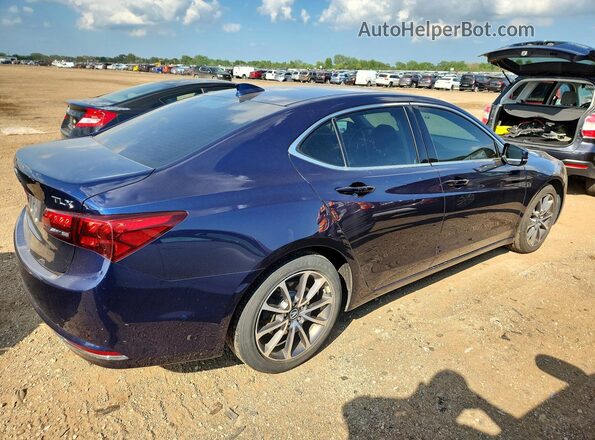 19UUB2F55HA002912 2017 ACURA TLX Blue Trasero derecho