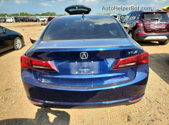 19UUB2F55HA002912 2017 ACURA TLX Blue Vista trasera