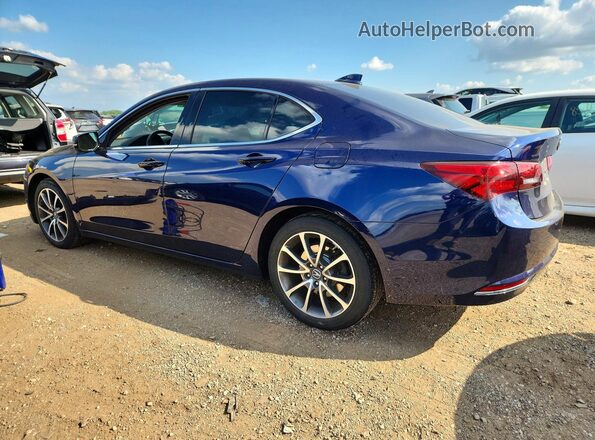 19UUB2F55HA002912 2017 ACURA TLX Blue Trasero izquierdo